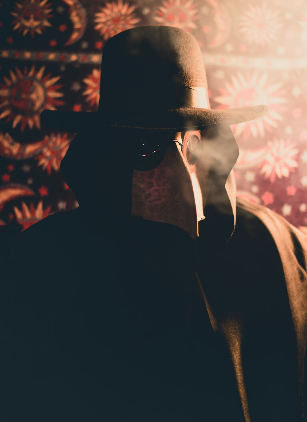 detective in shadow