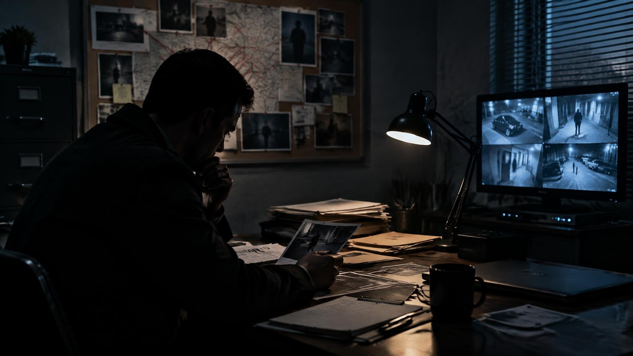 detective investigating case